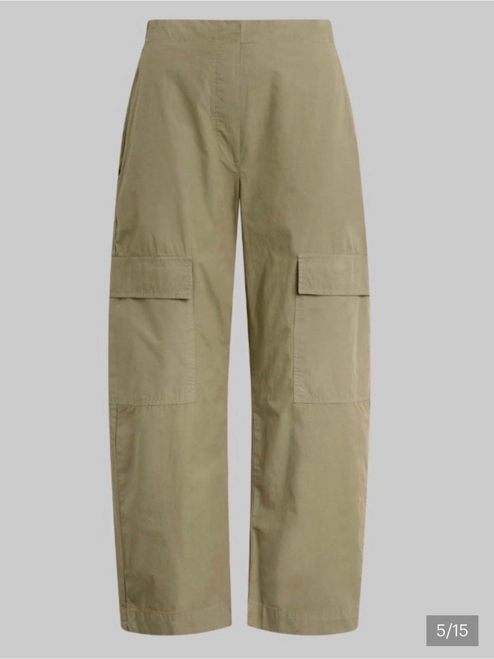 Leset Kyoto barrel pant xs cypress size XS cargo tan EUC - Picture 3 of 11